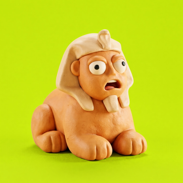 Clay NFT character